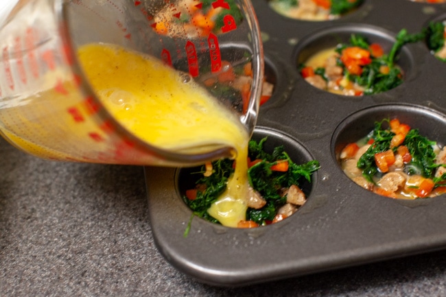 Five Ingredient Breakfast Egg Cups from thelittlekitchen.net Five Ingredient Breakfast Egg Cups from thelittlekitchen.net