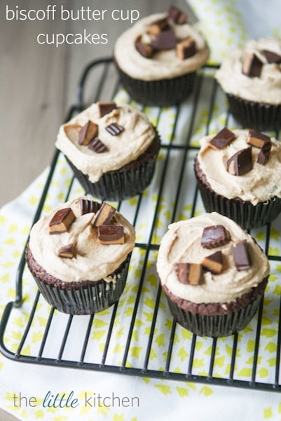 Biscoff Butter Cup Cupcake