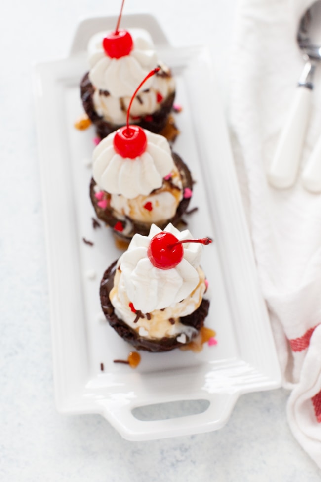 Brownie Cups from thelittlekitchen.net Brownie Cups from thelittlekitchen.net