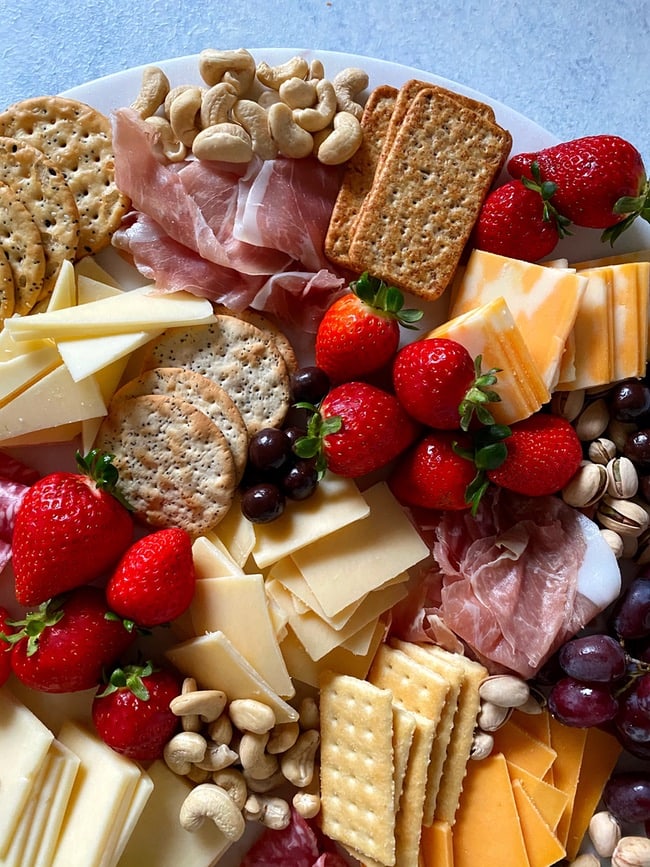 Meat and Cheese Board from thelittlekitchen.net Meat and Cheese Board from thelittlekitchen.net