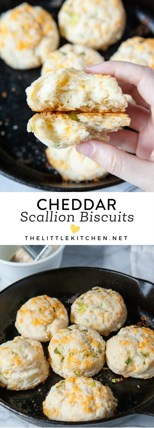 Cheddar Scallion Biscuits from thelittlekitchen.net Cheddar Scallion Biscuits from thelittlekitchen.net