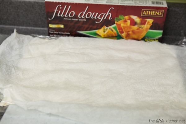 Cheddar, Blue Cheese and Bacon Stuffed Phyllo Mushroom Appetizers from thelittlekitchen.net Cheddar, Blue Cheese and Bacon Stuffed Phyllo Mushroom Appetizers from thelittlekitchen.net