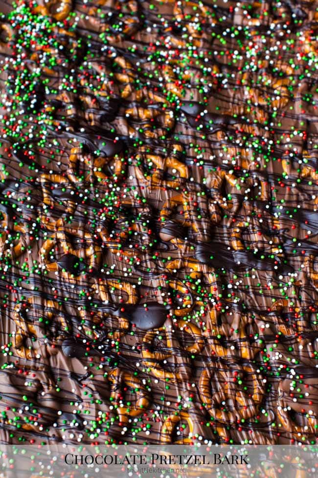 Chocolate Pretzel Bark from thelittlekitchen.net Chocolate Pretzel Bark from thelittlekitchen.net