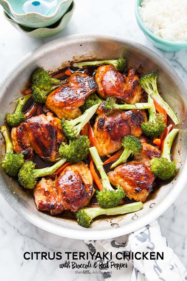 Citrus Teriyaki Chicken from thelittlekitchen.net Citrus Teriyaki Chicken from thelittlekitchen.net