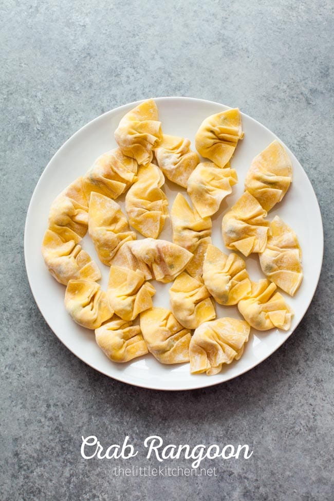 Crab Rangoon recipe from thelittlekitchen.net Crab Rangoon recipe from thelittlekitchen.net