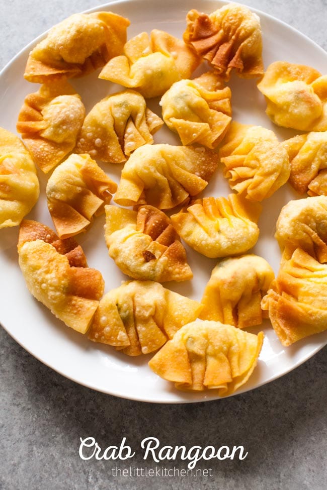 Crab Rangoon recipe from thelittlekitchen.net Crab Rangoon recipe from thelittlekitchen.net