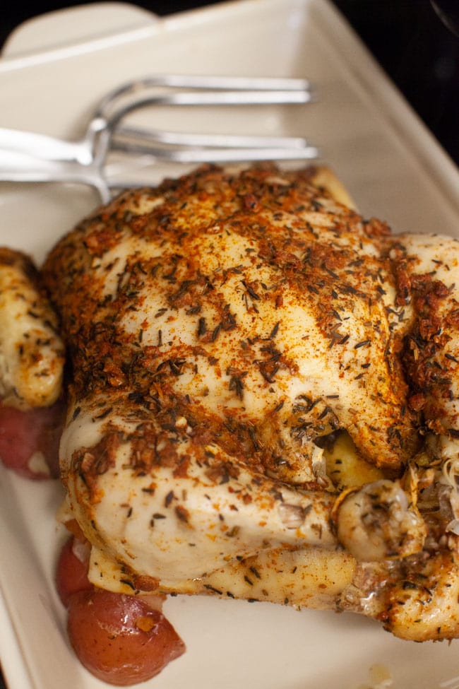 Crockpot Chicken and Potatoes from thelittlekitchen.net Crockpot Chicken and Potatoes from thelittlekitchen.net