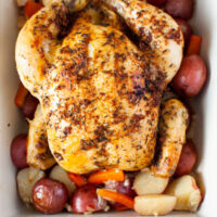 Crockpot Chicken and Potatoes from thelittlekitchen.net