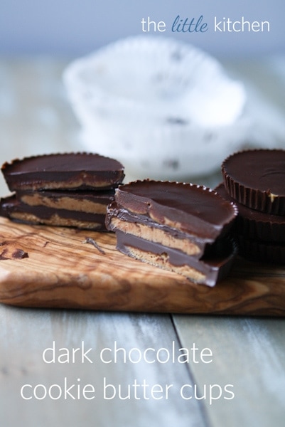 Dark Chocolate Biscoff Butter Cups