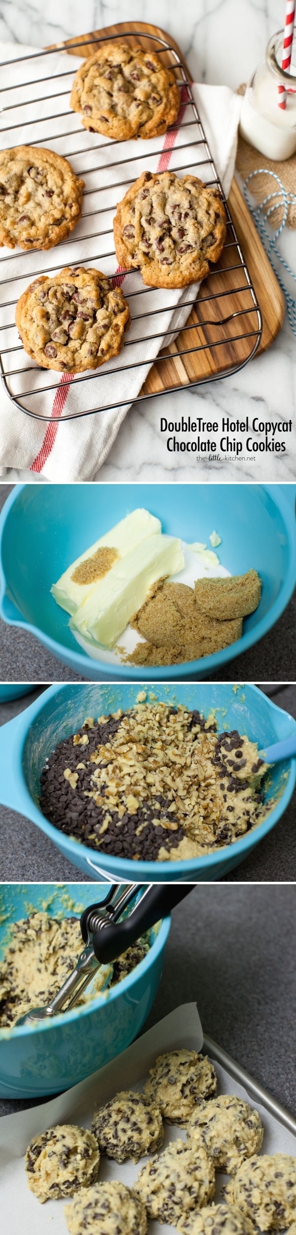 DoubleTree Hotel Chocolate Chip Cookies thelittlekitchen.net DoubleTree Hotel Chocolate Chip Cookies thelittlekitchen.net