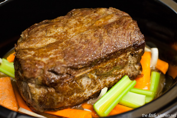 French Onion Pot Roast (Slow Cooker Recipe) from thelittlekitchen.net French Onion Pot Roast (Slow Cooker Recipe) from thelittlekitchen.net