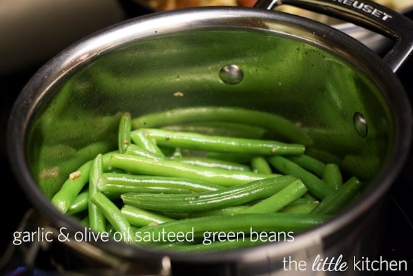 Garlic and Olive Oil Sauteed Green Beans