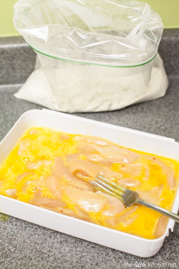 Garlic and Thyme Fried Chicken Fingers from thelittlekitchen.net Garlic and Thyme Fried Chicken Fingers from thelittlekitchen.net