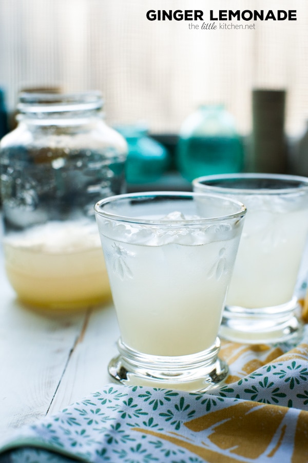 Ginger Lemonade from thelittlekitchen.net Ginger Lemonade from thelittlekitchen.net