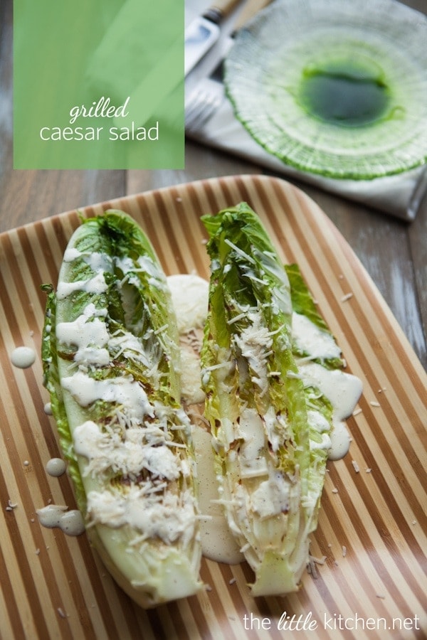Grilled Caesar Salad from The Little Kitchen