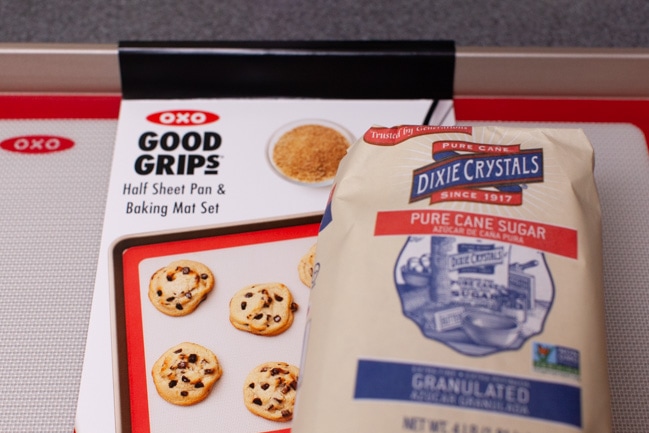 Heart Shaped Chocolate Cake from thelittlekitchen.net baking pan and sugar