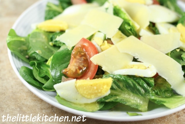 Simple Salad with Dubliner Cheese