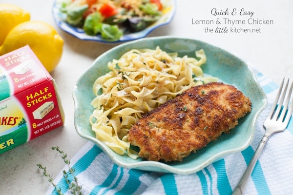 Lemon & Thyme Chicken from thelittlekitchen.net Lemon & Thyme Chicken from thelittlekitchen.net