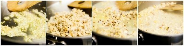 Linguine and Clam Sauce Steps