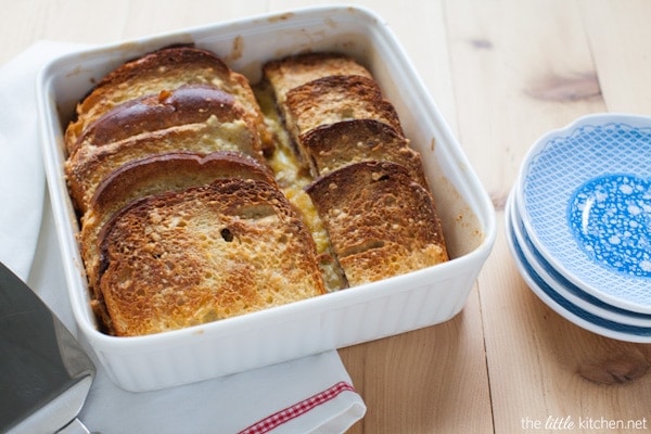 Nutella-Stuffed Baked French Toast from thelittlekitchen.net Nutella-Stuffed Baked French Toast from thelittlekitchen.net