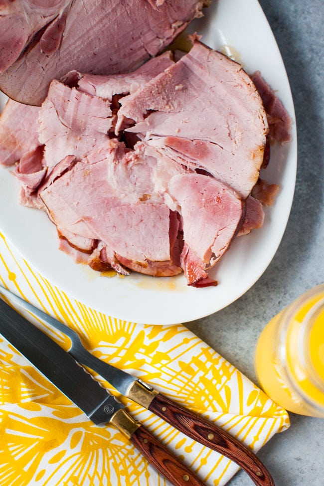 Orange Glazed Ham from thelittlekitchen.net Orange Glazed Ham from thelittlekitchen.net