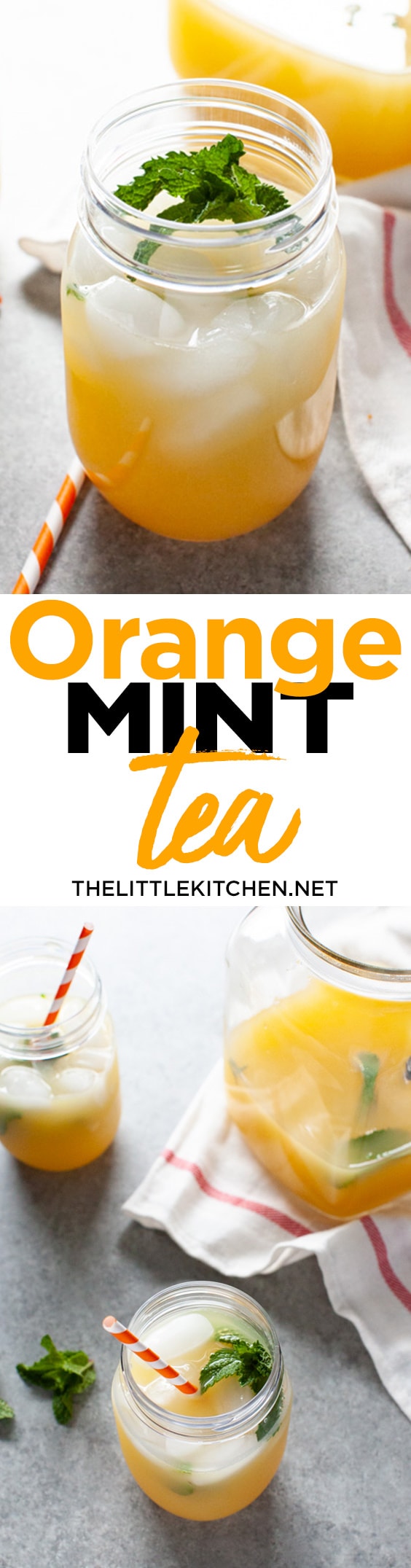 Orange Mint Tea from thelittlekitchen.net Orange Mint Tea from thelittlekitchen.net