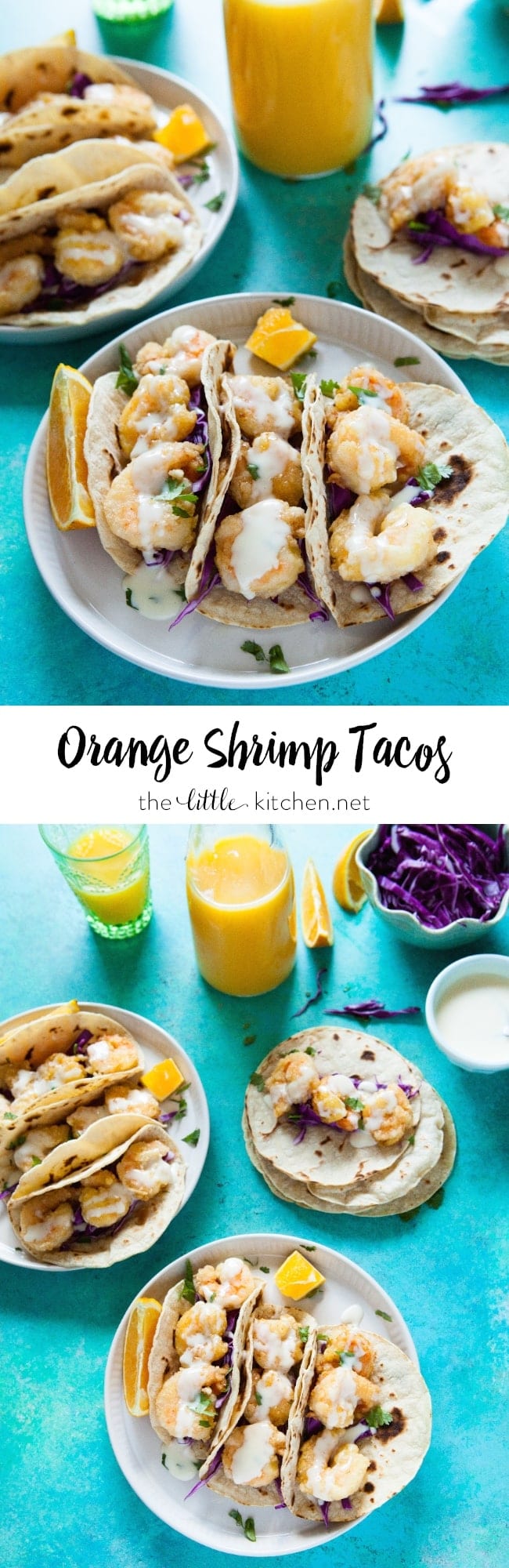 (Easy to make and tastes amazing!) Orange Shrimp Tacos from thelittlekitchen.net (Easy to make and tastes amazing!) Orange Shrimp Tacos from thelittlekitchen.net