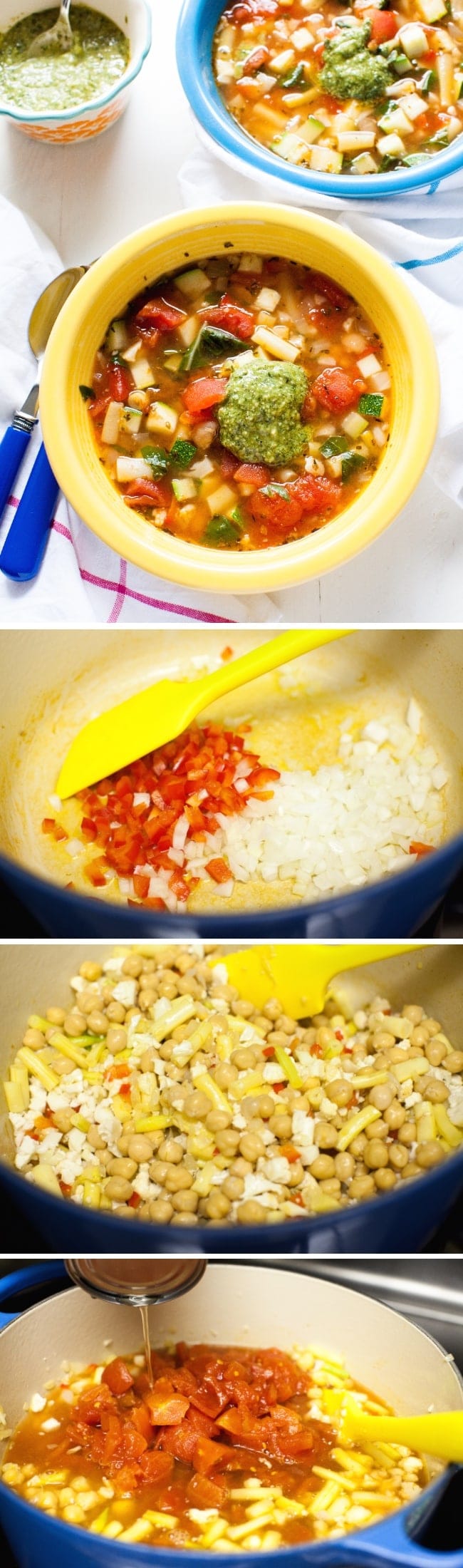 (easy and homemade version of the soup you love at Panera!) Garden Vegetable Soup from thelittlekitchen.net (easy and homemade version of the soup you love at Panera!) Garden Vegetable Soup from thelittlekitchen.net