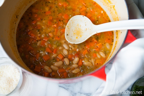 Pantry Vegetable and Pasta Soup