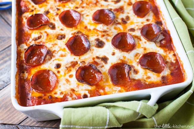 Pepperoni Pizza-Baked Gnocchi from thelittlekitchen.net Pepperoni Pizza-Baked Gnocchi from thelittlekitchen.net