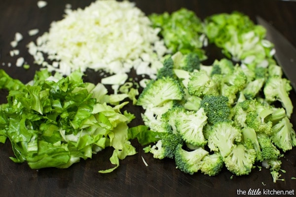 Pork and Shrimp Wonton Soup with Broccoli and Escarole from thelittlekitchen.net Pork and Shrimp Wonton Soup with Broccoli and Escarole from thelittlekitchen.net