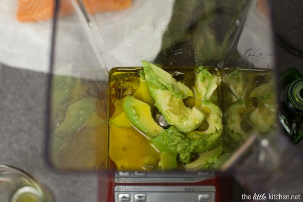 Salmon BLT with an Avocado Aioli & Brie from thelittlekitchen.net Salmon BLT with an Avocado Aioli & Brie from thelittlekitchen.net