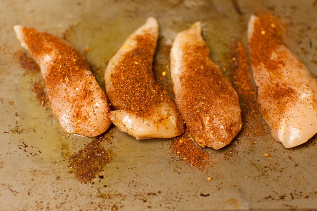 Sheet Pan Chicken Nachos from thelittlekitchen.net Sheet Pan Chicken Nachos from thelittlekitchen.net