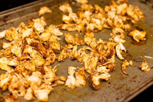 Sheet Pan Chicken Nachos from thelittlekitchen.net Sheet Pan Chicken Nachos from thelittlekitchen.net