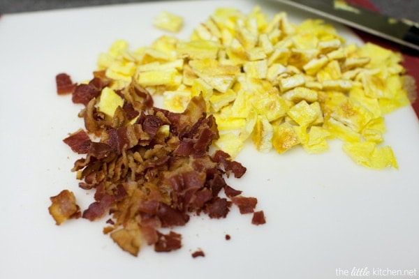 Bacon and Shrimp Fried Rice from The Little Kitchen thelittlekitchen.net Bacon and Shrimp Fried Rice from The Little Kitchen thelittlekitchen.net