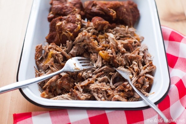 Slow Cooker BBQ Pulled Pork from thelittlekitchen.net Slow Cooker BBQ Pulled Pork from thelittlekitchen.net
