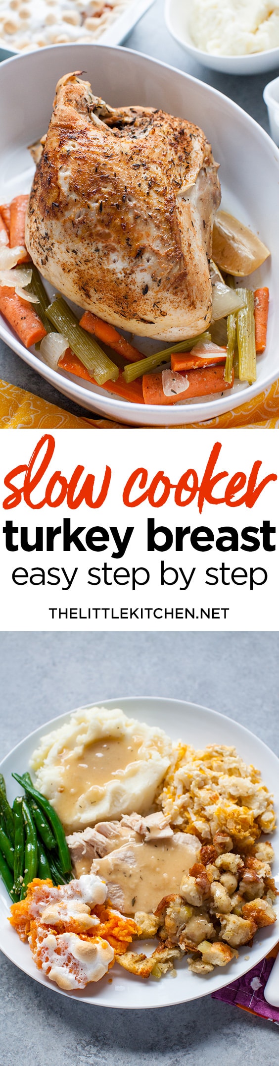 Slow Cooker Turkey Breast from thelittlekitchen.net Slow Cooker Turkey Breast from thelittlekitchen.net