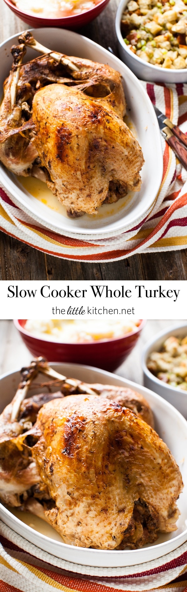 Slow Cooker Whole Turkey from thelittlekitchen.net Slow Cooker Whole Turkey from thelittlekitchen.net