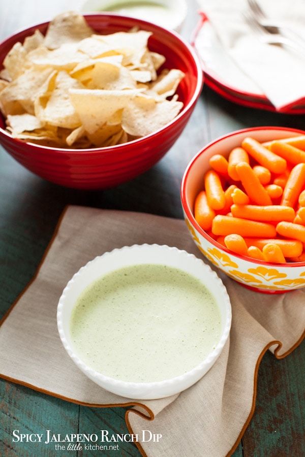 Spicy Jalapeno Ranch Dip Recipe from thelittlekitchen.net Spicy Jalapeno Ranch Dip Recipe from thelittlekitchen.net