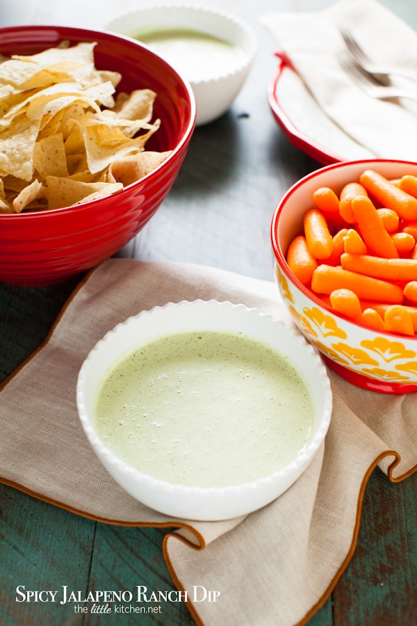 Spicy Jalapeno Ranch Dip Recipe from thelittlekitchen.net Spicy Jalapeno Ranch Dip Recipe from thelittlekitchen.net