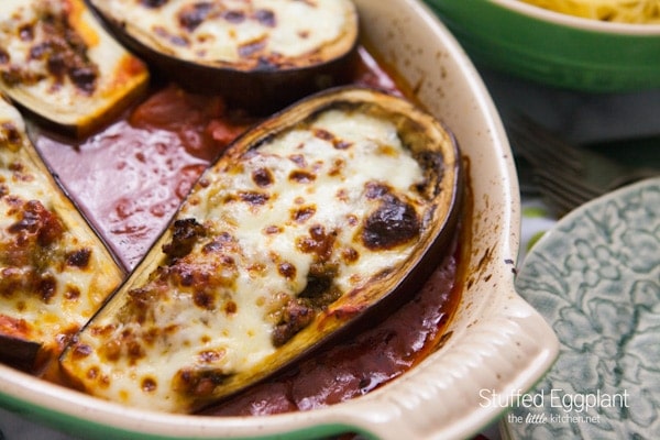 Stuffed Eggplant Recipe from thelittlekitchen.net Stuffed Eggplant Recipe from thelittlekitchen.net
