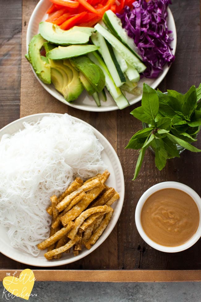 Tofu Spring Rolls from thelittlekitchen.net Tofu Spring Rolls from thelittlekitchen.net