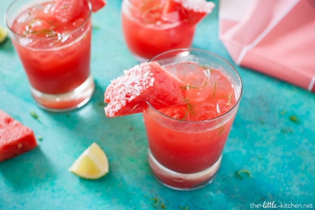 Watermelon Margaritas from thelittlekitchen.net Watermelon Margaritas from thelittlekitchen.net