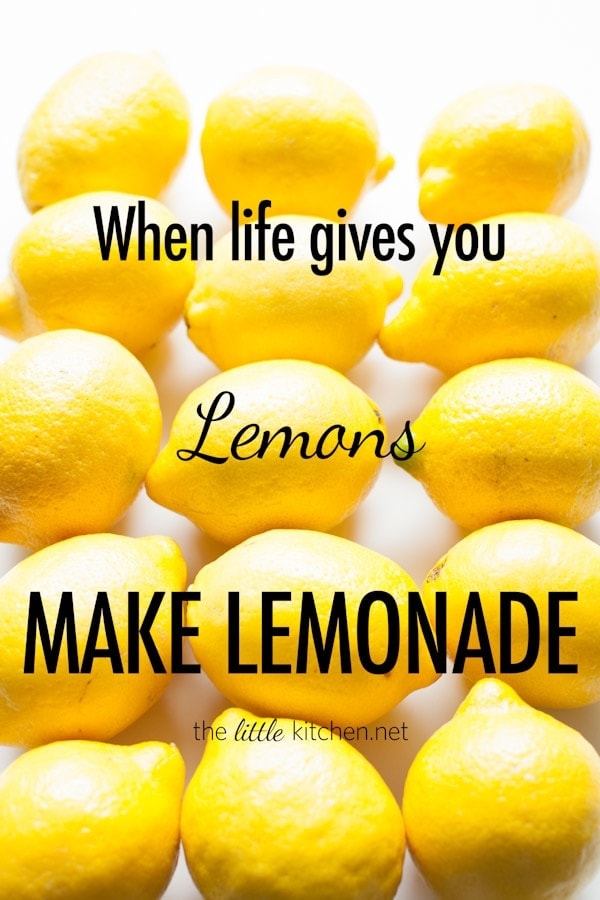 When Life Gives You Lemons... from thelittlekitchen.net When Life Gives You Lemons... from thelittlekitchen.net