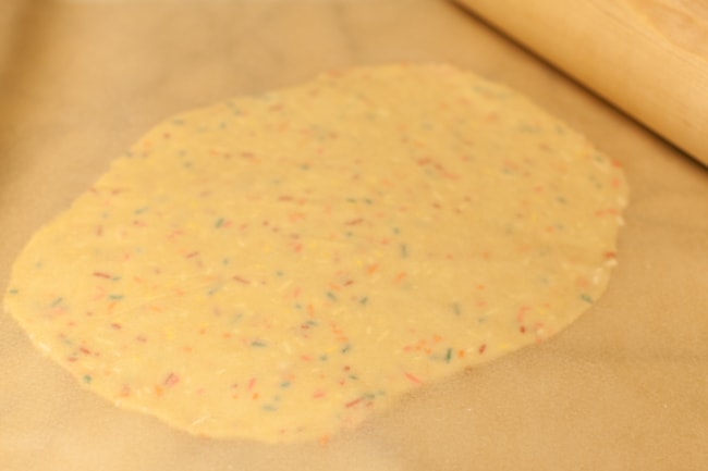 Yellow Heart-Shaped Rainbow Funfetti Cookies from thelittlekitchen.net Yellow Heart-Shaped Rainbow Funfetti Cookies from thelittlekitchen.net
