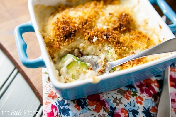 Zucchini Gratin from The Little Kitchen Zucchini Gratin from The Little Kitchen