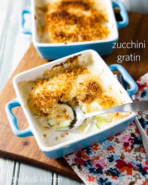 Zucchini Gratin from The Little Kitchen Zucchini Gratin from The Little Kitchen
